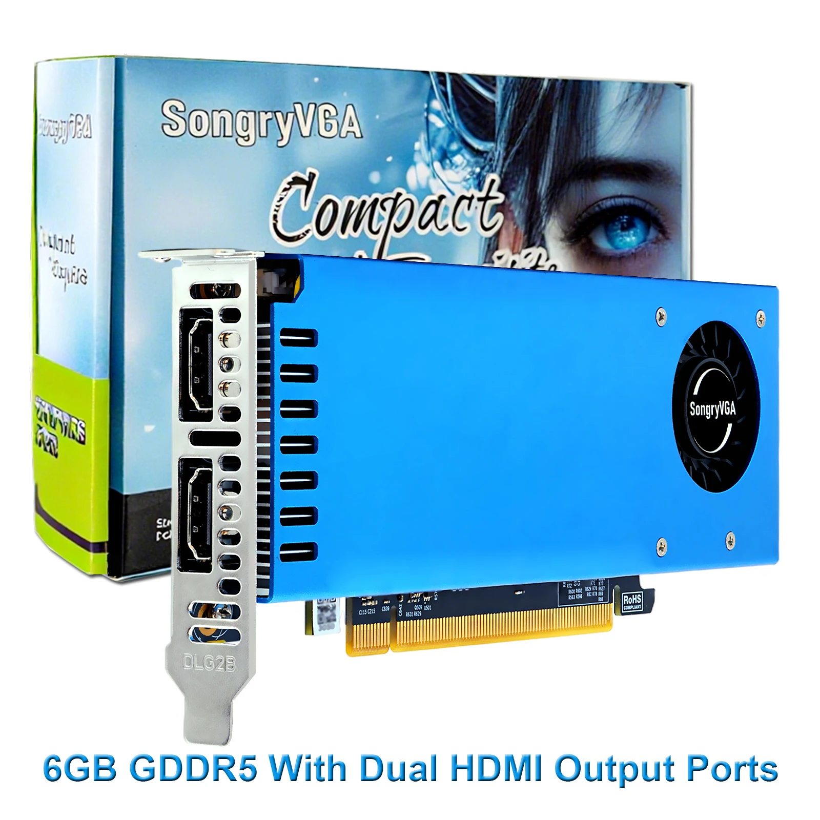 6GB 2HDMI Outputs
