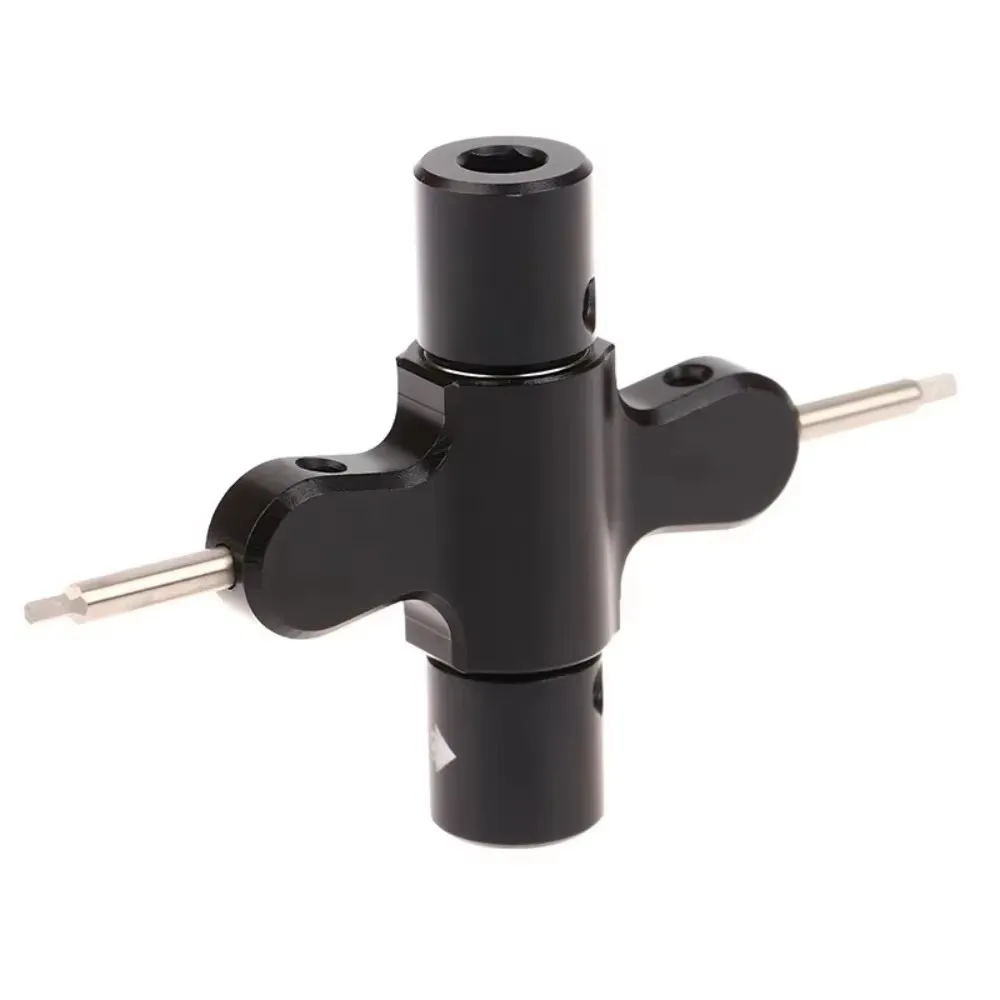 

Квадроциклетный ключ RC M3 M5 со встроенным инструментом для однонаправленной разблокировки подшипников, отвертка 1.5 мм 2 мм для снятия пропеллеров и моторов для FPV-дронов RC