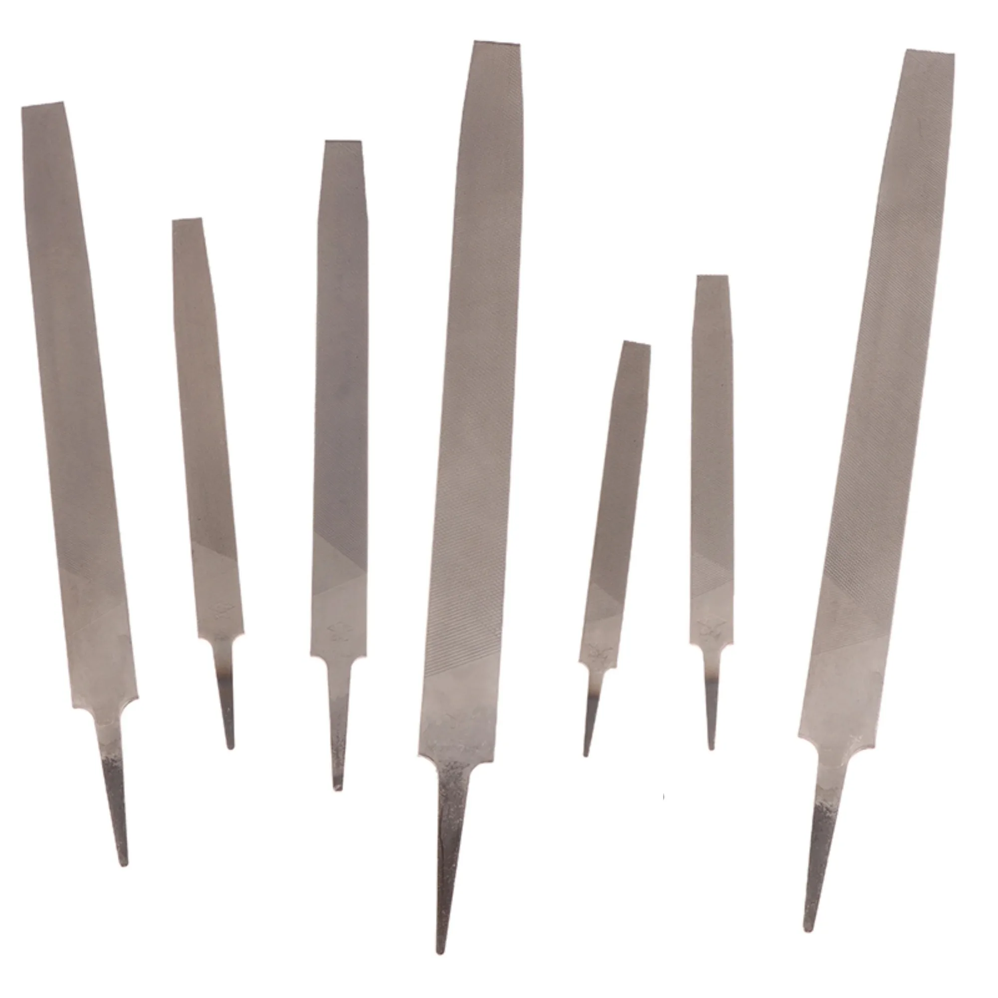 

6/8/10/12/14 дюймов промышленные стальные напильники, напильник для плоской пилы, высокая твердость, стальные стальные напильники со средним зубом, инструменты для резьбы по плоскому ручному напильнику