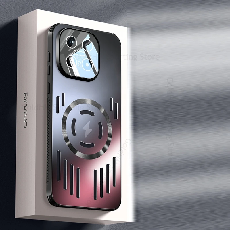Cooling Heat Dissipation Magnetic Case For vivo iQOO 15 13 12 Pro