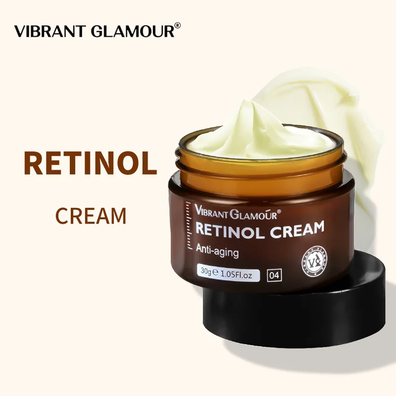 VIBRANT GLAMOUR Crema Retinol Antiedad hidratante líneas claras 30g