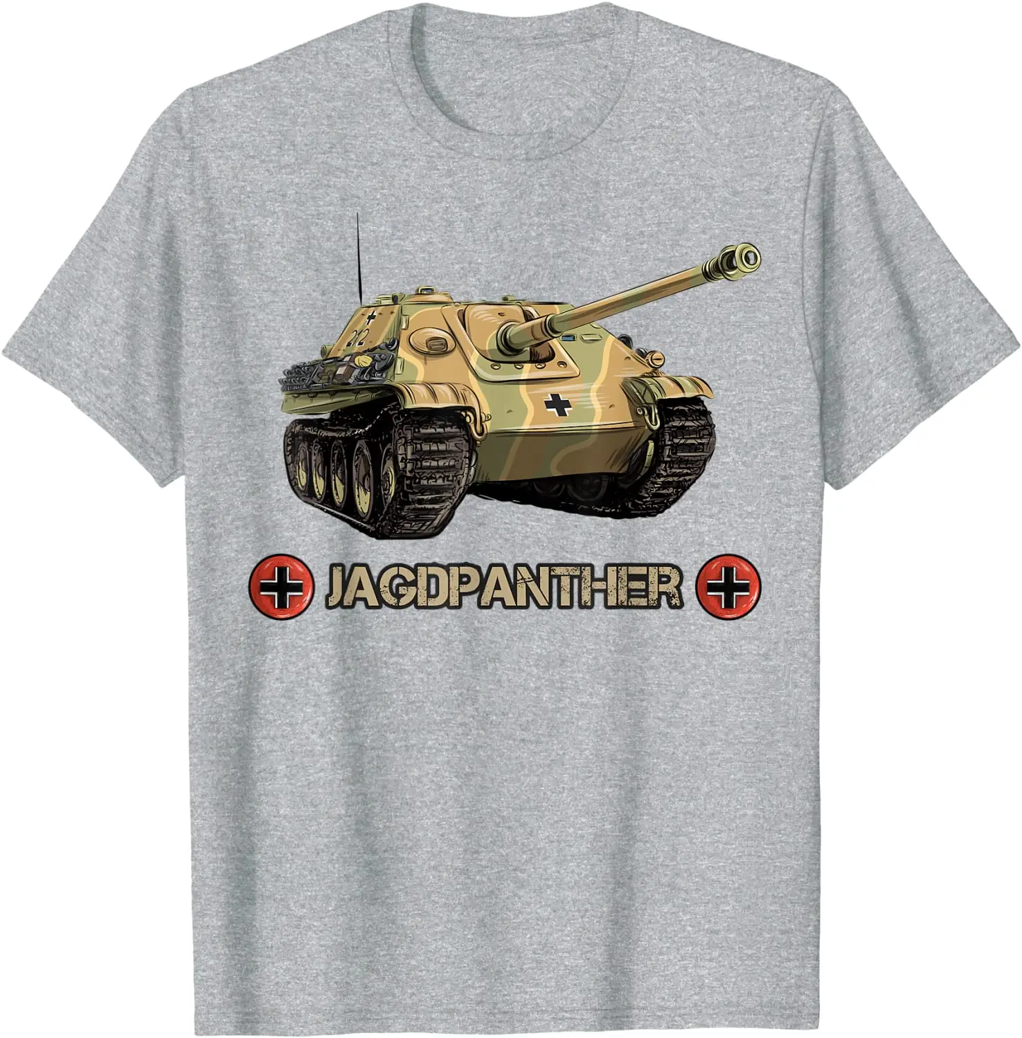 WWII German Anti Tank Jagdpanther Sd.Kfz 173 Tank Destroyer T-Shirt. Summer Cotton O-Neck Short Sleeve Mens T Shirt New S-3XL