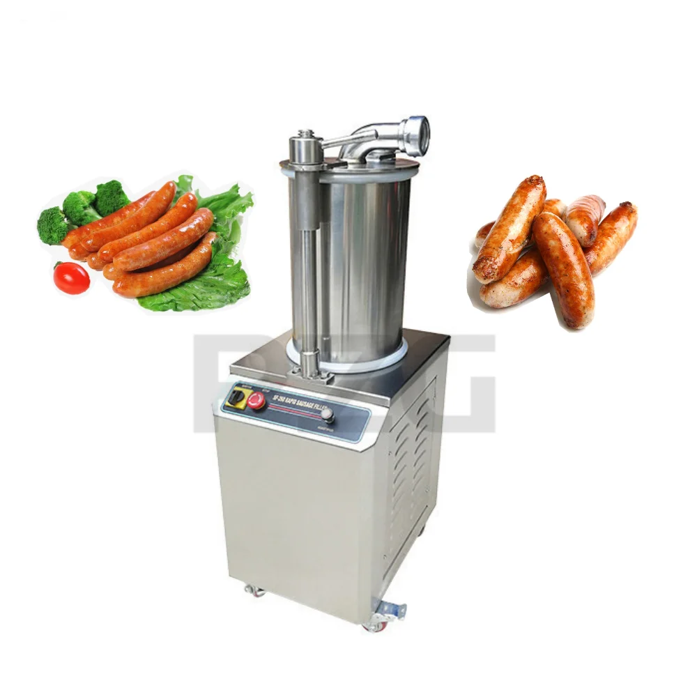 35L Industry Electric Embutidora De Salchichas Make Chorizo Making Filler Stuffer Automatic Meat Sausage Filling Maker Machine