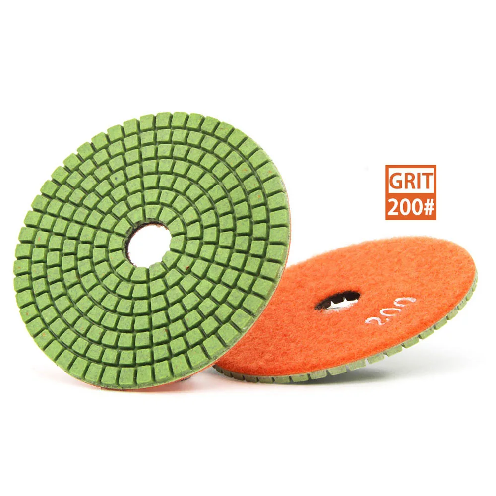 Diamond Polishing Pad 4inch Resin Bond Concrete Sanding Disc Floor Renew Pad Stone Granite Marble Polisher Pad 100mm 1piece