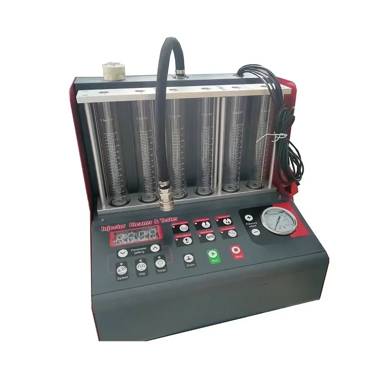 New Metal Material 220V 110V CNC-603C Injector Cleaner Fuel Injector Tester Cleaning Machine Testing Bench