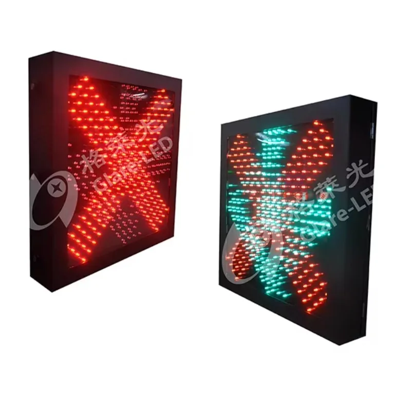 Sinal de Tráfego LED de Controle de Faixa com Preço Razoável, Display de Sinalização de Tráfego