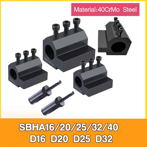 SBHA16-16 SBHA16 20 25 32 D16 D20 portacuchillas manguitos guía de torno diámetro interior herramienta auxiliar manguito de torno mecánico