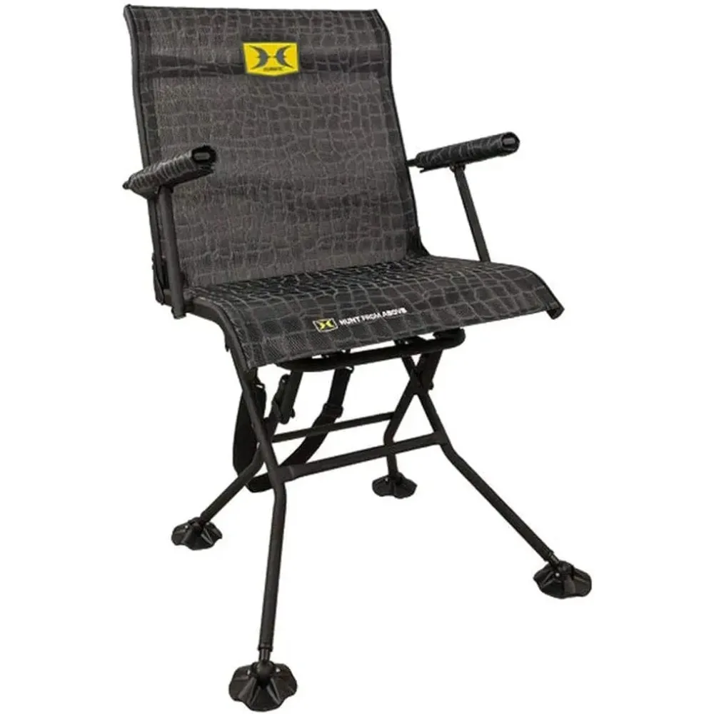 

Stealth Spin Chair - Silent, Comfortable, Swiveling Portable for Camping, Hunting, Fishing
