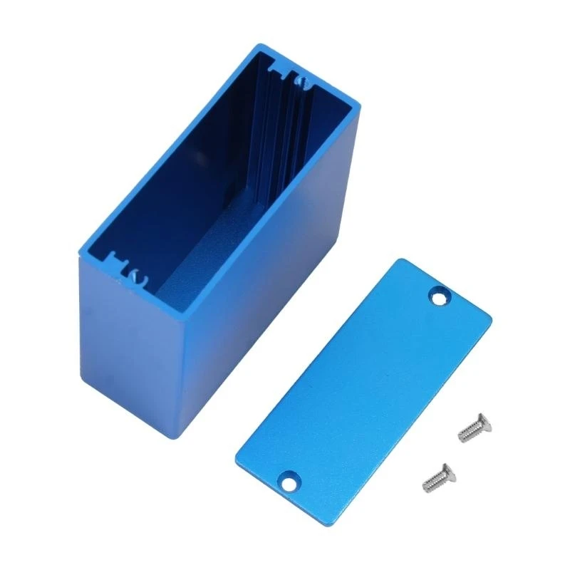 DIY Aluminum for Case Electronic Project PCB Instrument Box Metal Enclosure Box Electrical Panel Boxes 50x58x24mm Best Sale