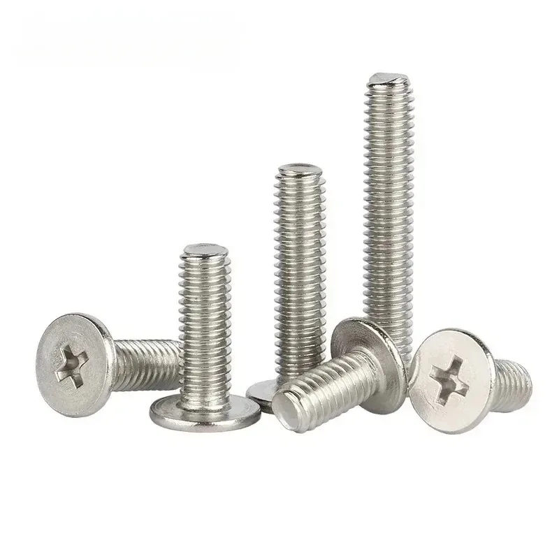 M2 M2.5 M3 M4 M5 M6 304 Rvs Cross Phillips Ultra Dunne Super Platte Wafer Hoofd Schroef notebook Laptop Elektronische bout