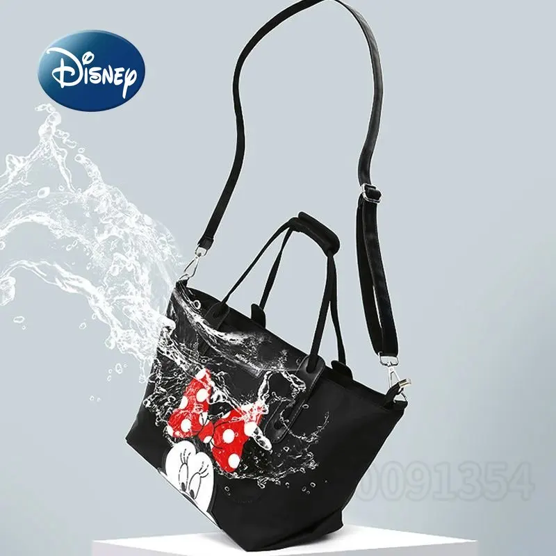 Disney-Mickey Saco De Fraldas Com Grande Capacidade, Bolsa De Bebê, Marca De Luxo, Alta Qualidade, Moda Dos Desenhos Animados, Original, Novo