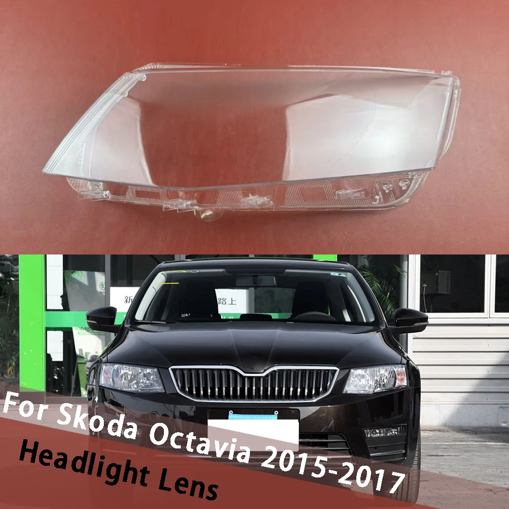 

Для Skoda Octavia 2015 2016 2017, корпус фары, абажур, корпус объектива, крышка фары, плексиглас, автозапчасти