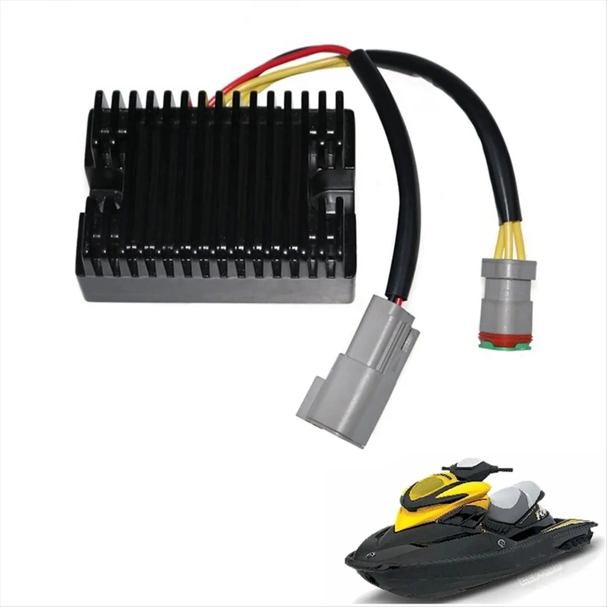 Compatible Voltage Regulator Rectifier for Sea-Doo RXP RXT GTX 3D RFI DI 215 155 WAKE 215 GTI LE RFI 278001969 278001581