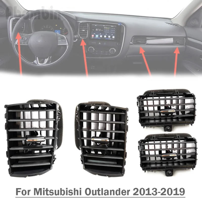 

Fan Blade Ac Cover Ventilator Grille AC Fan Leaf Airtrek Air Conditioner Outlet For Mitsubishi Outlander 2013-2019 8030a380