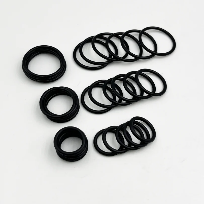 VMQ NBR FKM O-Ring Silikon Roter O-Ring Schwarzer Nitrilkautschuk O-Ring Autodichtungen Korrosion Hochtemperatur-Ölbeständiger Dichtungsscheibe – Detail 13