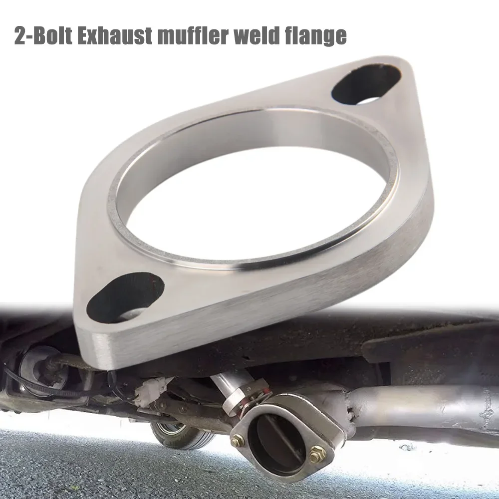 2/2.5 /3 Inch Stainless Steel Exhaust Muffler Weld Flange Connection Joint With Gasket - view 3