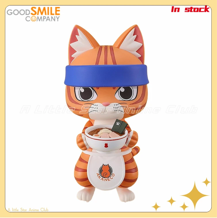 

В наличии оригинальная аниме-фигурка GSC Nendoron 2535 Ramen Red Cat Bunzo Q-версия Humanoid