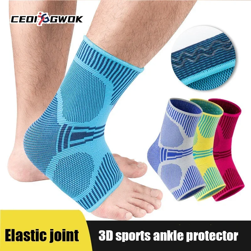 دعامة الكاحل CEOI GWOK تدعم الأكمام الضاغطة وتخفف التهاب اللفافة الأخمصية والتهاب وتر العرقوب والتواء وتورم القدم