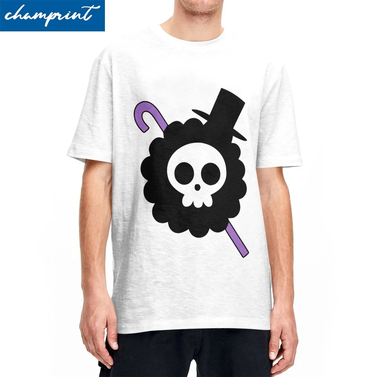 

Brook One Piece Flag T Shirt Men Women Cotton Casual T-Shirts Round Neck Tee Shirt Short Sleeve Tops Classic