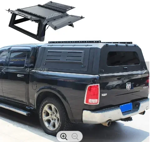 tailored sizes hard top aluminum canopy waterproof anti-rusted pickup truck exterior modify accessory For Dodge ram 1500 5.7ft