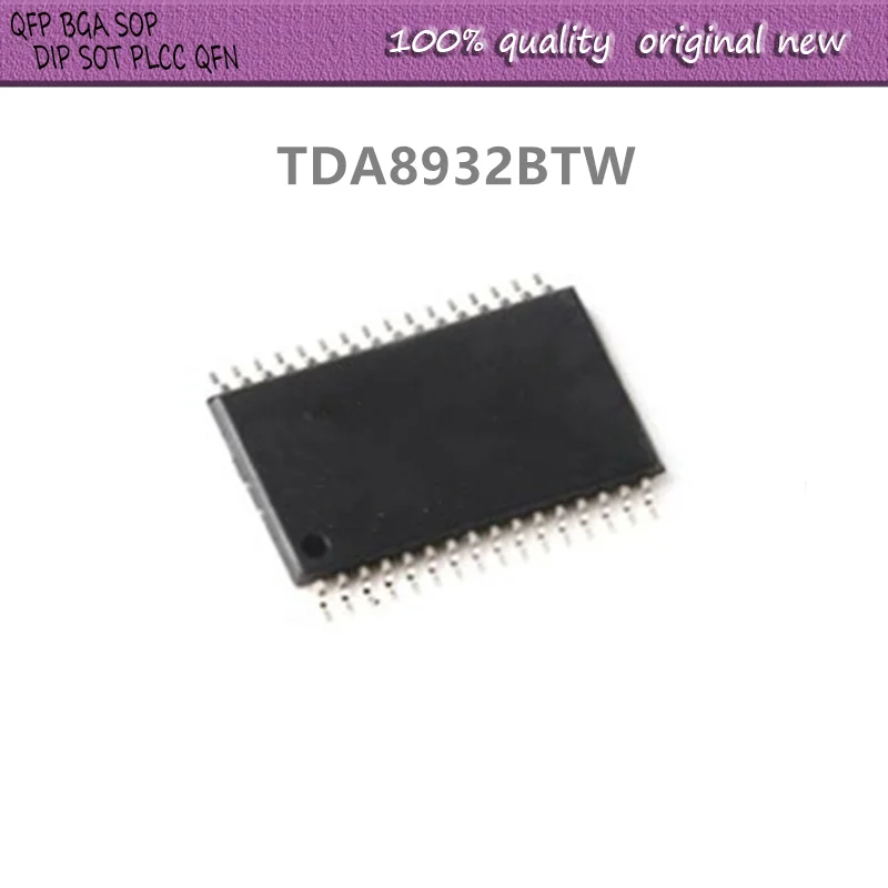 10Pcs/Lot TDA8932BTW TDA8932  HTSSOP-32