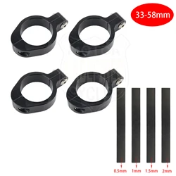 33-58mm Motorcycle Front Fork Tube Holder Support Clamp Turn Headlight Bracket Mount Clamps For Harley Cafe Racer Bike Universal