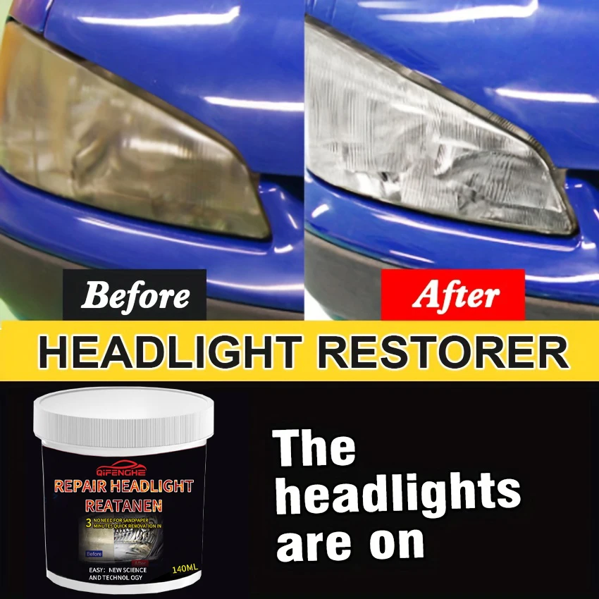 

Паста для ремонта автомобильных фар, универсальная термостойкая долгосрочная защита, обновление, Ремонтный агент, полировка, Новинка