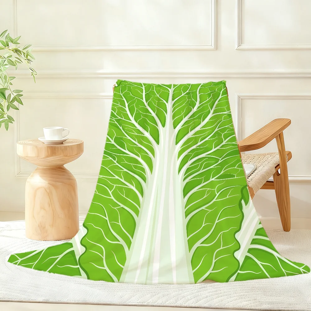 Creative Cabbage Blanket Throw Super Cosy Plush Living Room Sofa Couch Childish Birthday Gifts