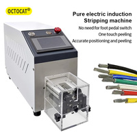 OCTOCAT 0.3-16 mm2 High Precision Automatic Electric Wire Cable Stripper Peeling Machine scrap copper wire stripping machine