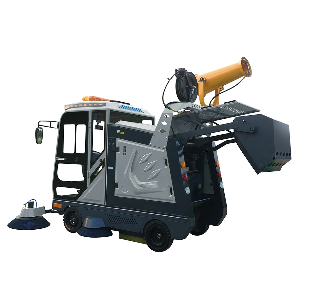 Cleaning Equipment With Best Large Capacity Floor Street Sweeper Play Ground Park Sweeping Machine