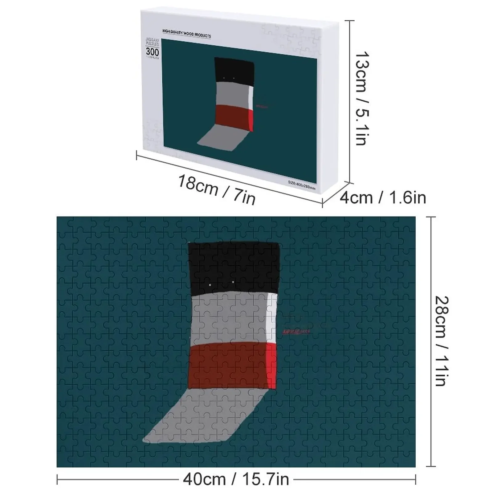 Reichtangle Anschluss Quebra-cabeça personalizado quebra-cabeça de caixas de madeira