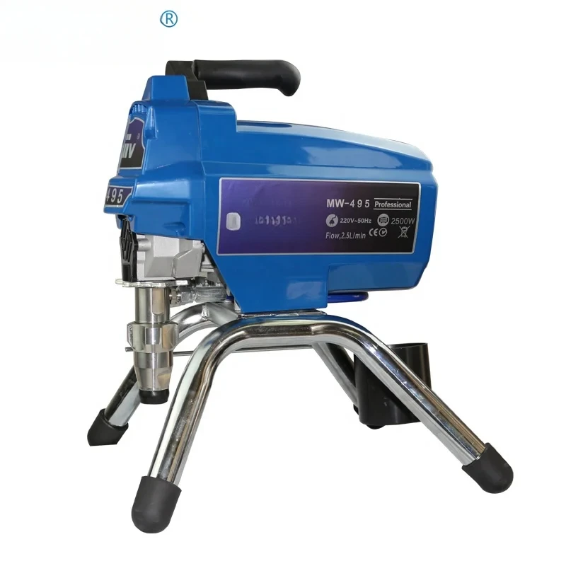 Most Powerful Airless Paint Sprayer Machine EKIIV M495 1800w 2.5L/min Power  Spray Paint Machine Airless Putty Sprayer