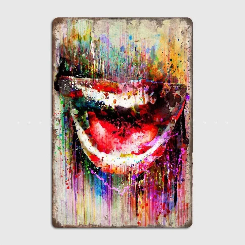 Modern Aesthetic Decorative Wall Panel - Funny Abstract Exaggerated Art Poster Board, Suitable for Home, Bar and Other Places