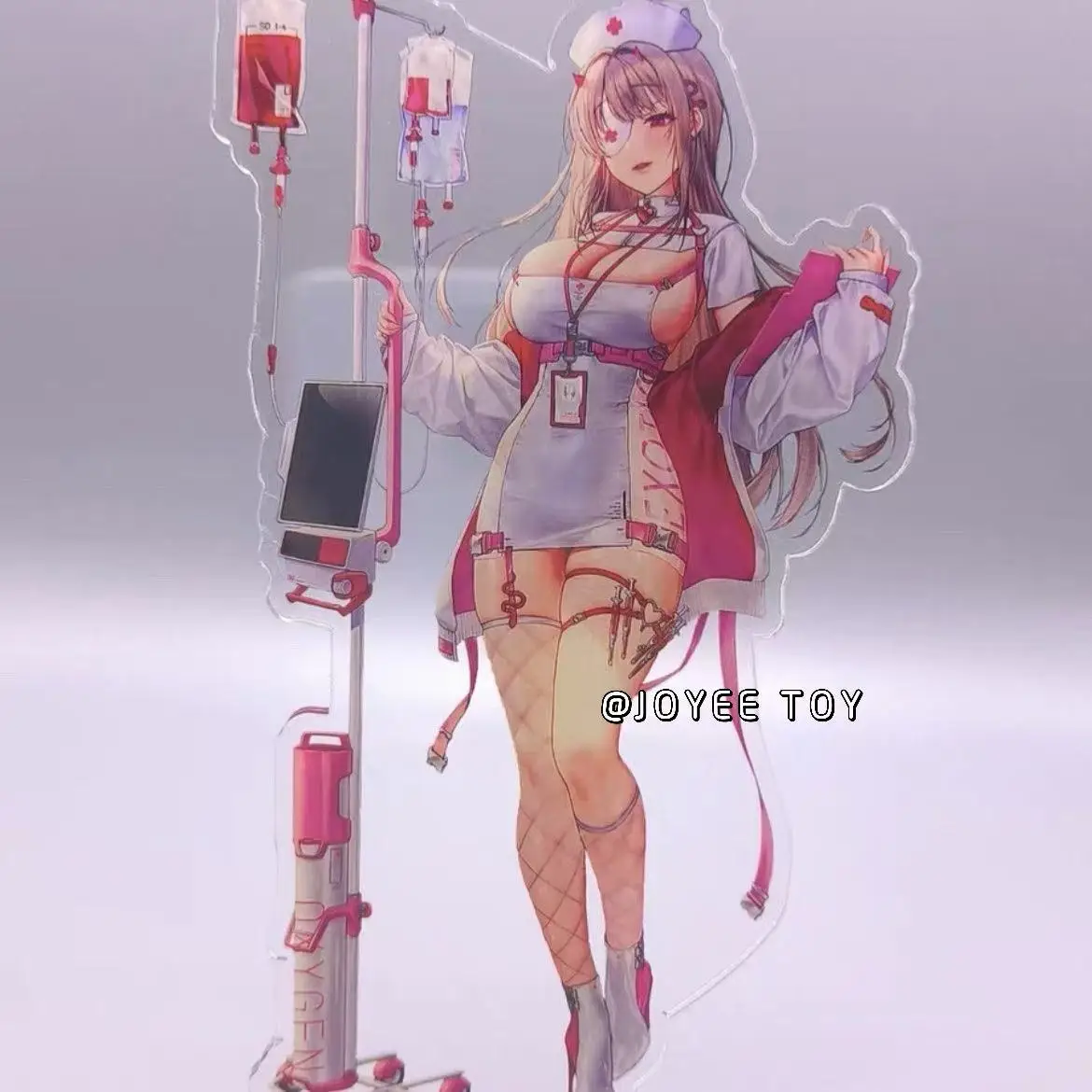 

Victory Goddess Nikke Peripherals ACG Stand Sexy Girl Nurse Nikke Figure Acrylic Stand Collectible Zombie Costume Nikkes Toys