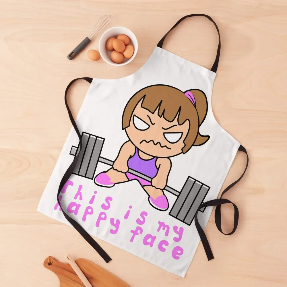 

Fitness Funny, Barbell Girl Apron Kitchen Handle For Women Restaurant Apron