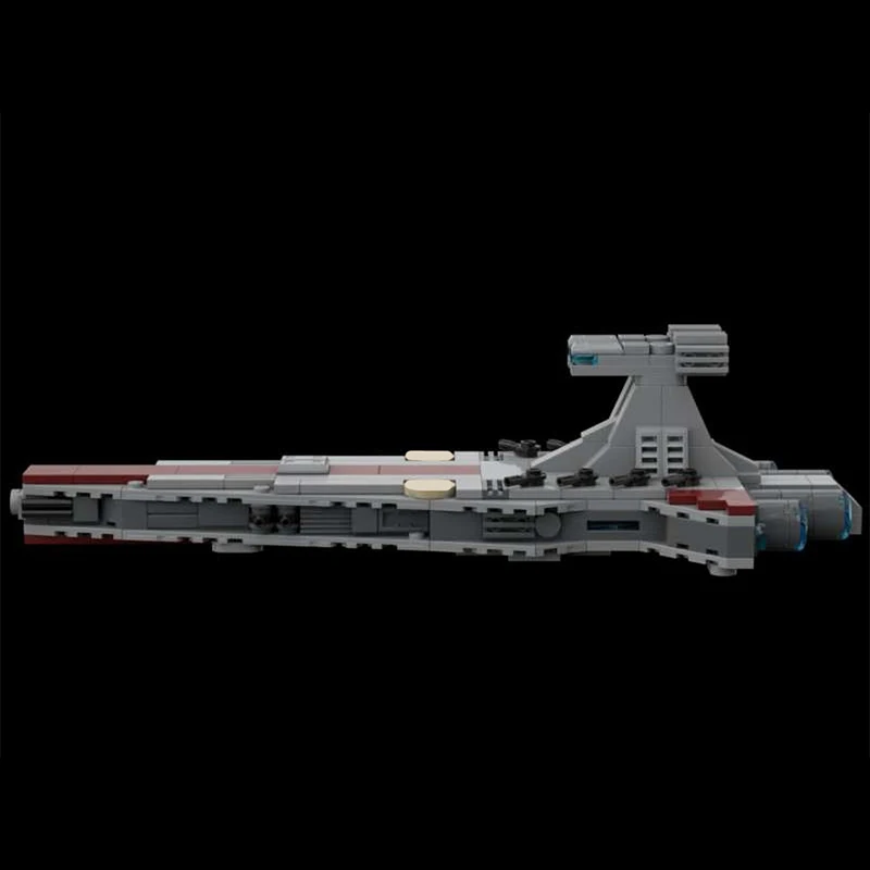 280pcs MOC Mini Venator-Class Republic Attack Cruiser Star Battle Building Blocks Christmas Gift Science and Technology Themed