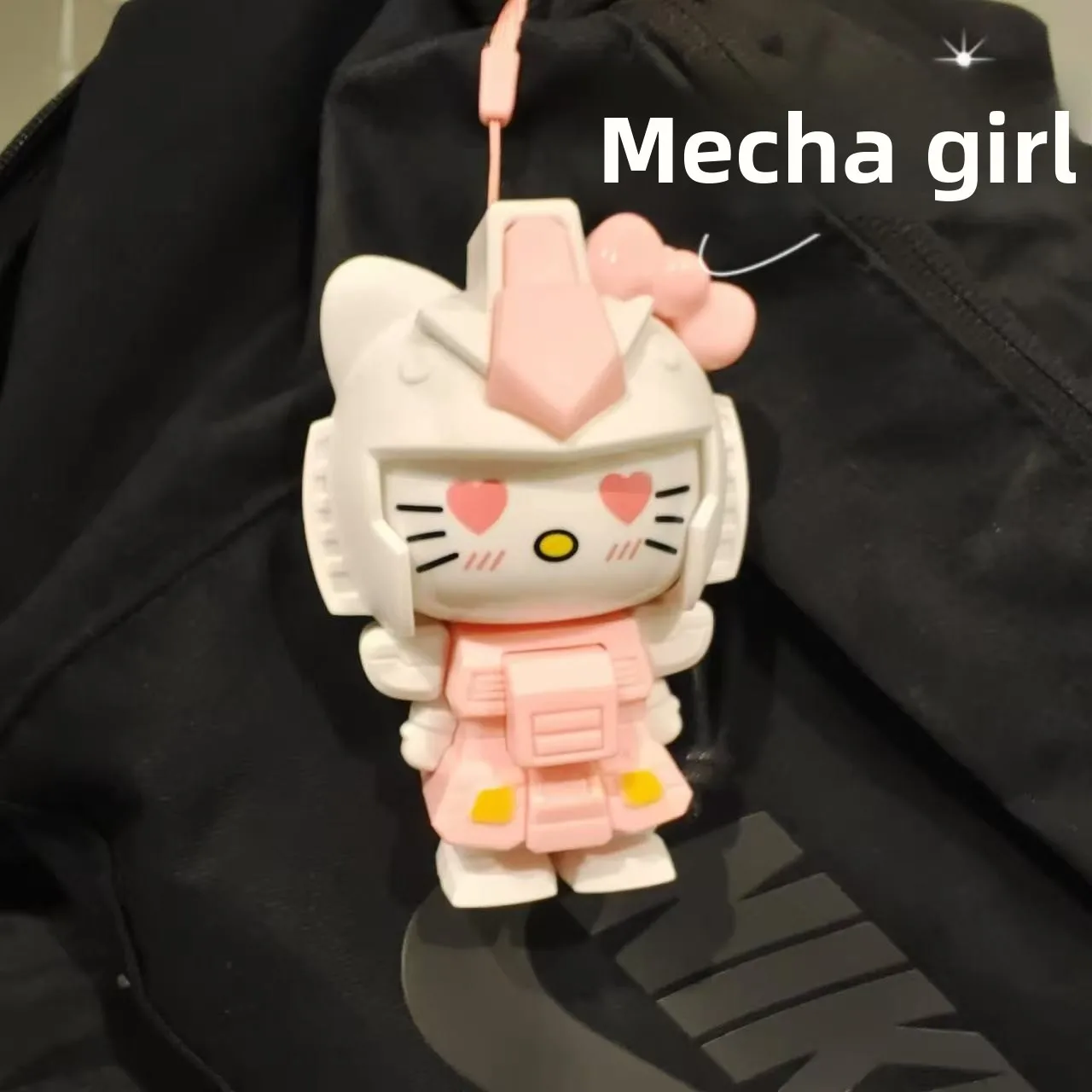 Sanrio Cute Girls' Heart Series My Melody Kuromi Hello Kitty Spinning Stress-Relief Toy, Desk Figurine, Small Gift Decoration