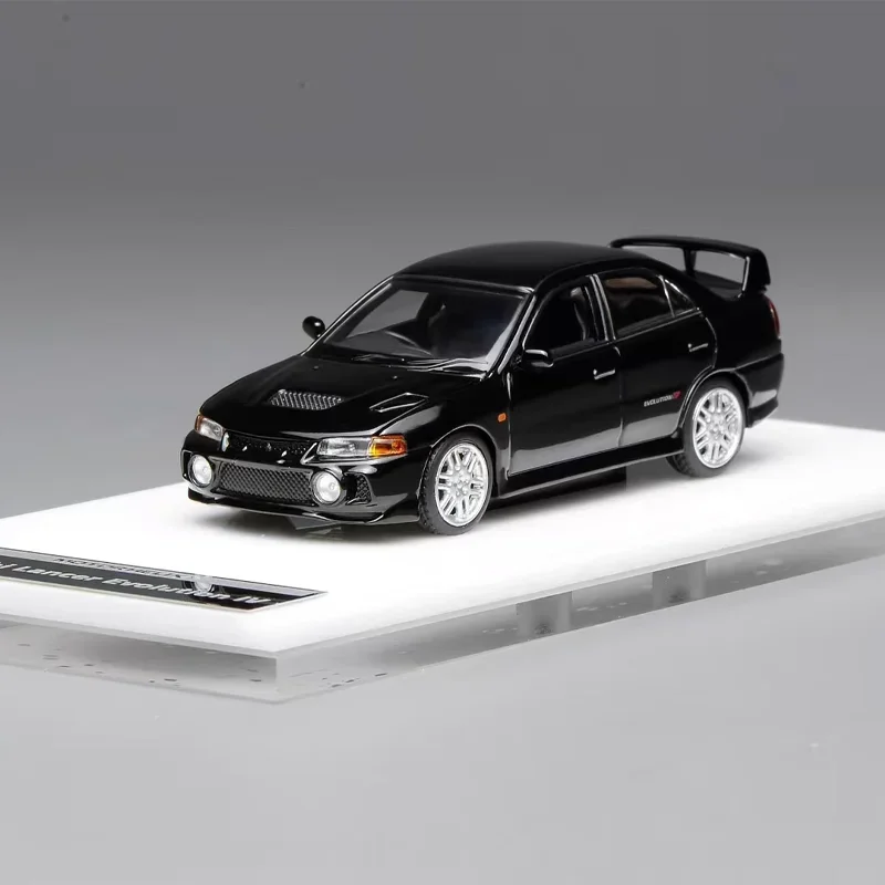 MOTORHELIX 1/64 ميتسوبيشي لانسر EVO4 ألعاب مصنوعة من خليط معدني سيارة دييكاست نموذج معدني هدايا