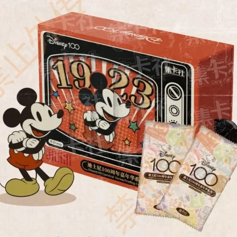 Card Fun Disney 100 Years Official Carnival Commemorative Cards Limited Edition New Anime Merch Collector Set Collector Gift Set