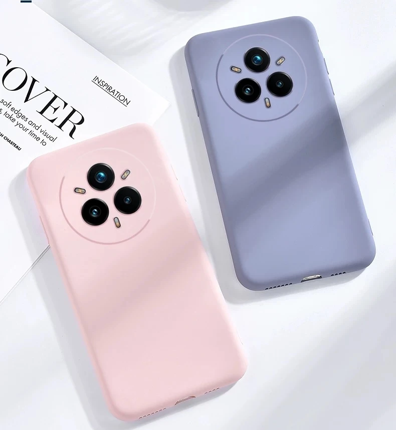 Casing ponsel untuk Realme 14 Pro, pelindung ponsel silikon cair asli lembut untuk Realme 14 Pro + 5G Funda Coque Realme 14 Pro