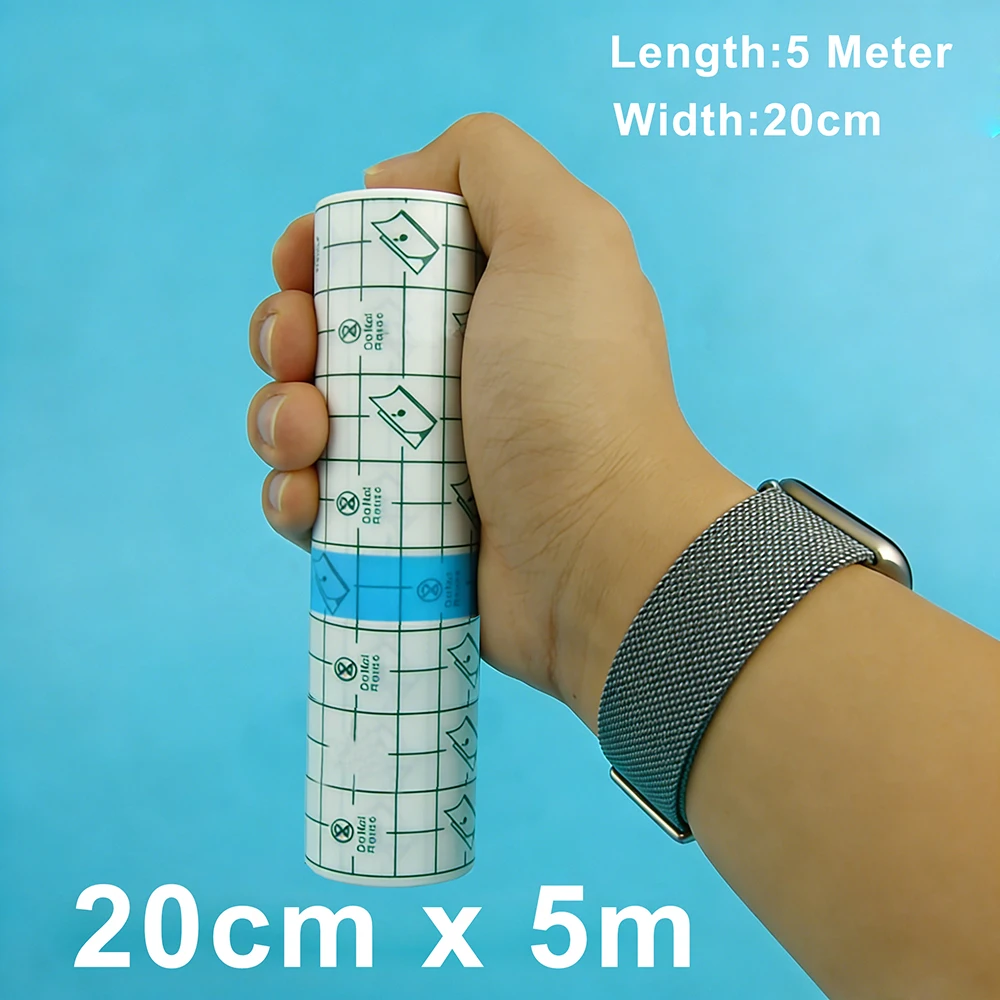 Wasserdichter Schutzfilm für Tattoos, PU-Klebeband für die Nachsorge, Heilung, Tattoo-Reparatur, transparente Hautreparatur-Bandage, Rolle