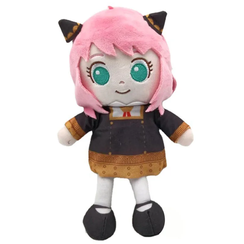 Wholesale 12pcs/lot 25cm Anime SPY FAMILY Plush Toy Twilight Anya Forger Pet lion Chimera Stuffed Dolls gifts for Boys Girls