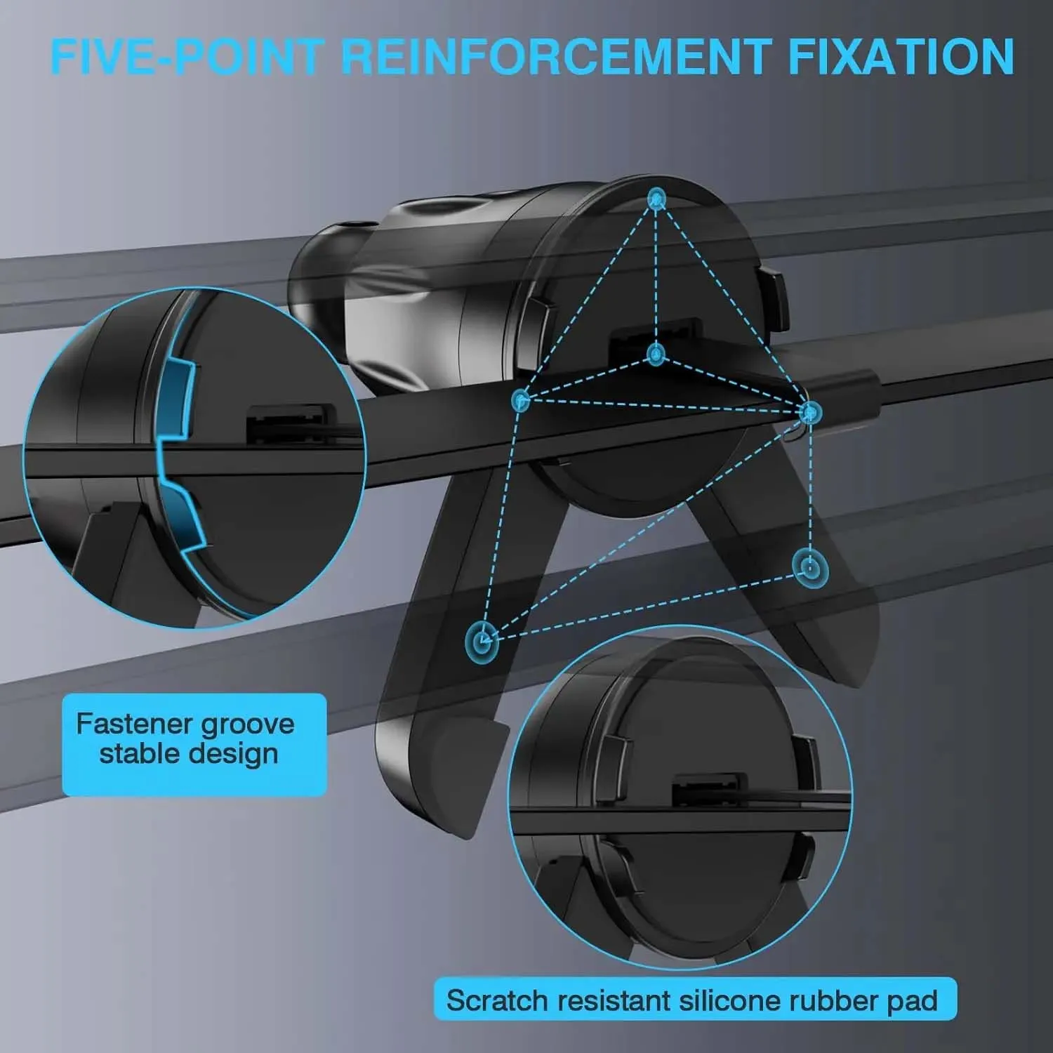 Car Air Vent Phone Holder Triangle Stable Clamp Auto Lock Cellphone Mount Air Outlet Smartphone Navigation Support Bracket