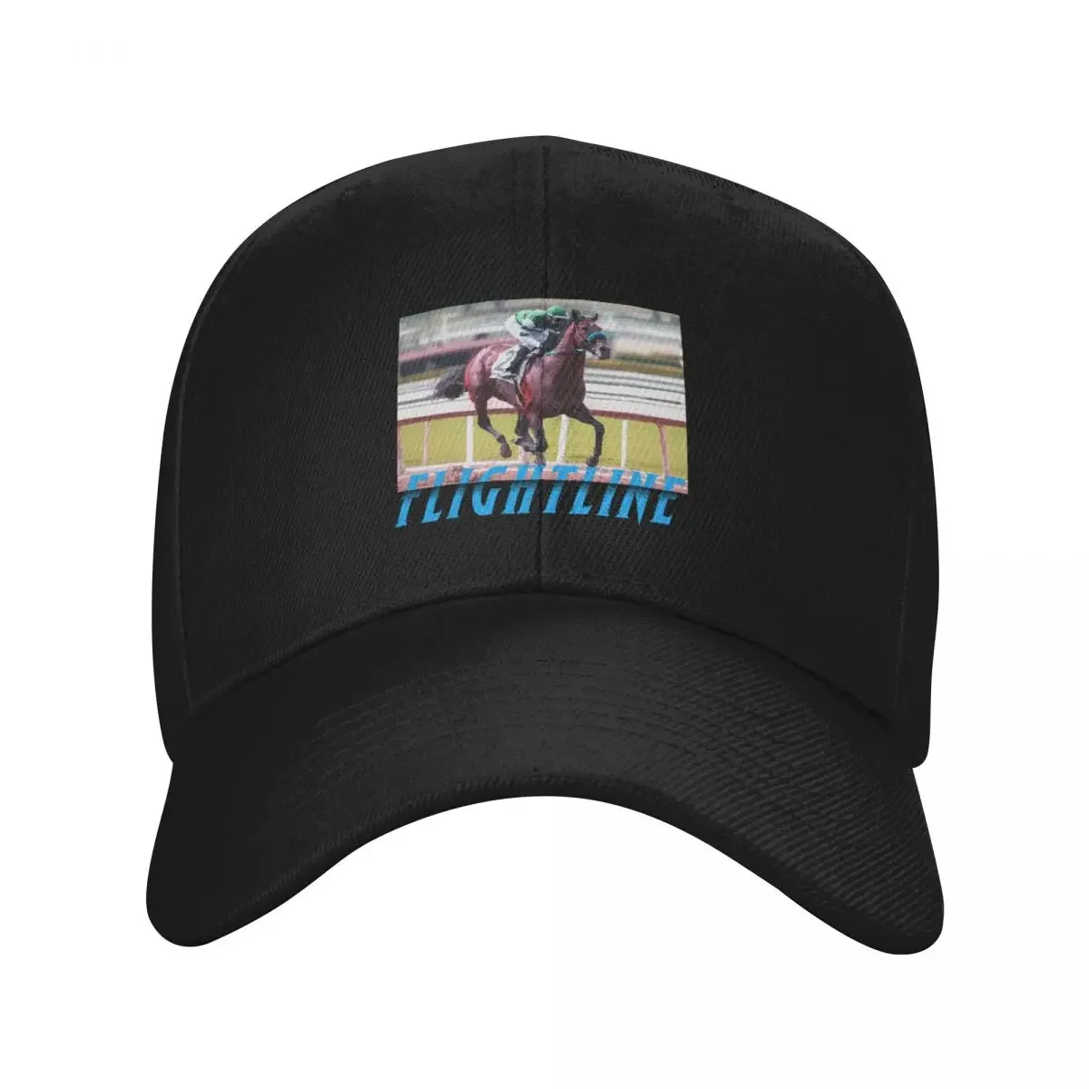 Flightline - Classic Horseracing Baseball Cap fishing hat Gentleman Hat Designer Hat Hats Man Women's