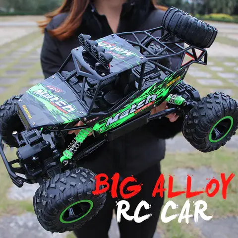 4WD RC Car with LED Lights 1 12 16 zwn