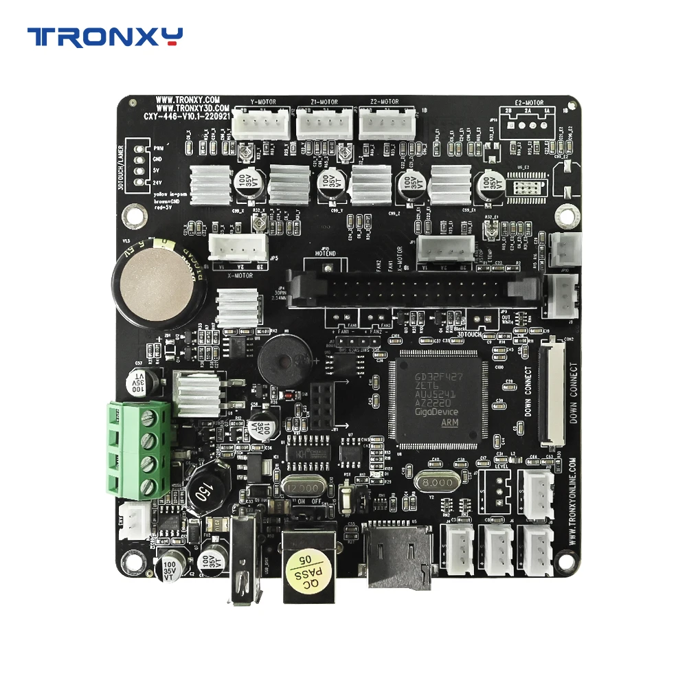 Tronxy Newest 446 Version Silent Mainboard with Wire Cable Motherboard for X5SA 500  X5SA 500 PRO 3d printer