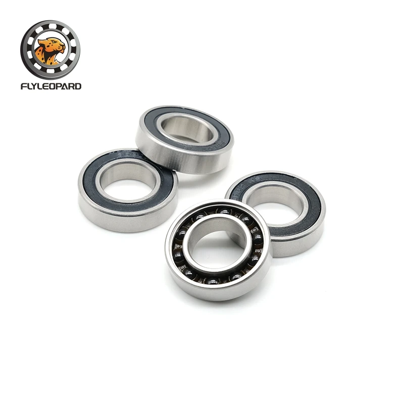 2Pcs Hybrid Ceramic Bearings 6802 6803 6805 6806 6900 6901 6902 15267 16287 17287 18307 24377 2RS Silicon Nitride for Bicycle