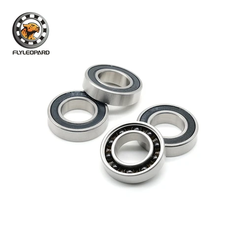 Imagen 2 del producto 2 uds rodamientos cerámicos híbridos 6802 6803 6805 6806 6900 6901 6902 15267 16287 17287 18307 24377 2RS nitruro de silicio para bicicleta