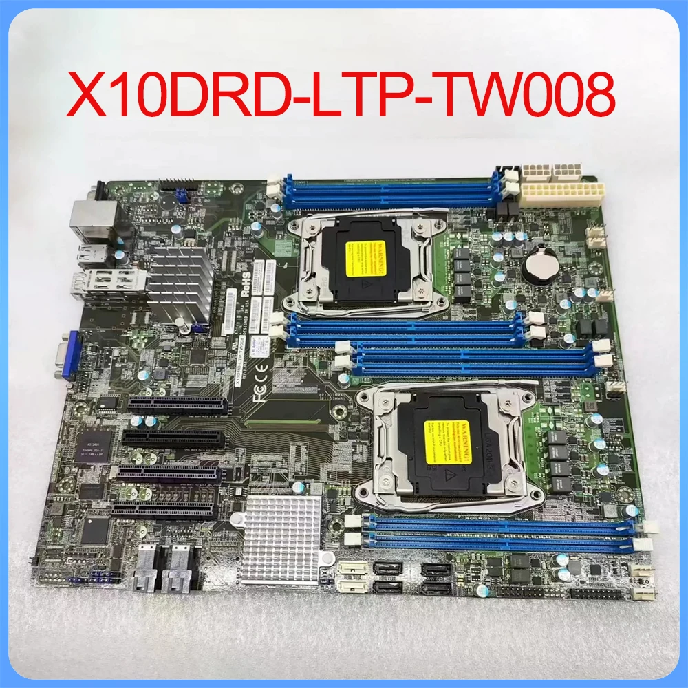 X10DRD-LTP-TW008 For Supermicro Dual-Channel X99 Server Motherboard E5-2600 V3V4 DDR4