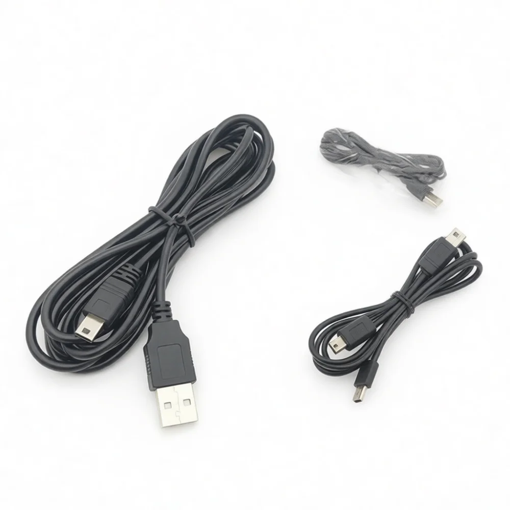 2A Fast Charging USB To Mini USB Cable Sync Data Cord For Car Dashboard Camera MP3 Player Electronic Device Professional